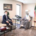 رئيس مجلس الأمة الكويتي مرزوق علي الغانم يستقبل عدد من السفراء المعتمدين لدى الكويت
