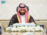 سمو ولي العهد يرأس جلسة مجلس الوزراء في نيوم