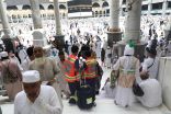 الهلال الأحمر السعودي يخصص 15 مركزًا إسعافيًا داخل المسجد الحرام