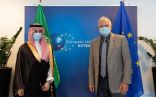 وزير الخارجية يجري سلسلة محادثات مع كبار مسؤولي الاتحاد الأوروبي