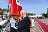 صور.. مراسم تسليم السلطة إلى الرئيس التونسي المنتخب قيس سعيد