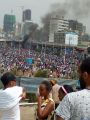 شاهد … أول صور لآثار انفجار استهدف رئيس وزراء إثيوبيا