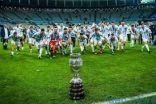 الأرجنتين تتوج ببطولة كأس أمم أمريكا الجنوبية بعد فوزها على البرازيل بهدف دون مقابل