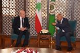 أبو الغيط يستقبل رئيس الوزراء اللبناني ويؤكد دعم الجامعة العربية لبلاده