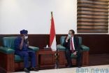 رئيس جمهورية جيبوتي يستقبل رئيس الوزراء السوداني