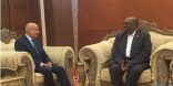 الرئيس السوداني يستقبل المدير العام للإيسيسكو 